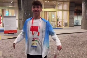 弟弟乐开花！王钰栋姐姐现场喊王钰栋再跳一遍“马竞战舞”~